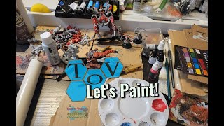 Let's Paint Some Heroscape #4! ToV Live!