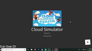 cloud jumping simulator (Ridiculous Roblox)