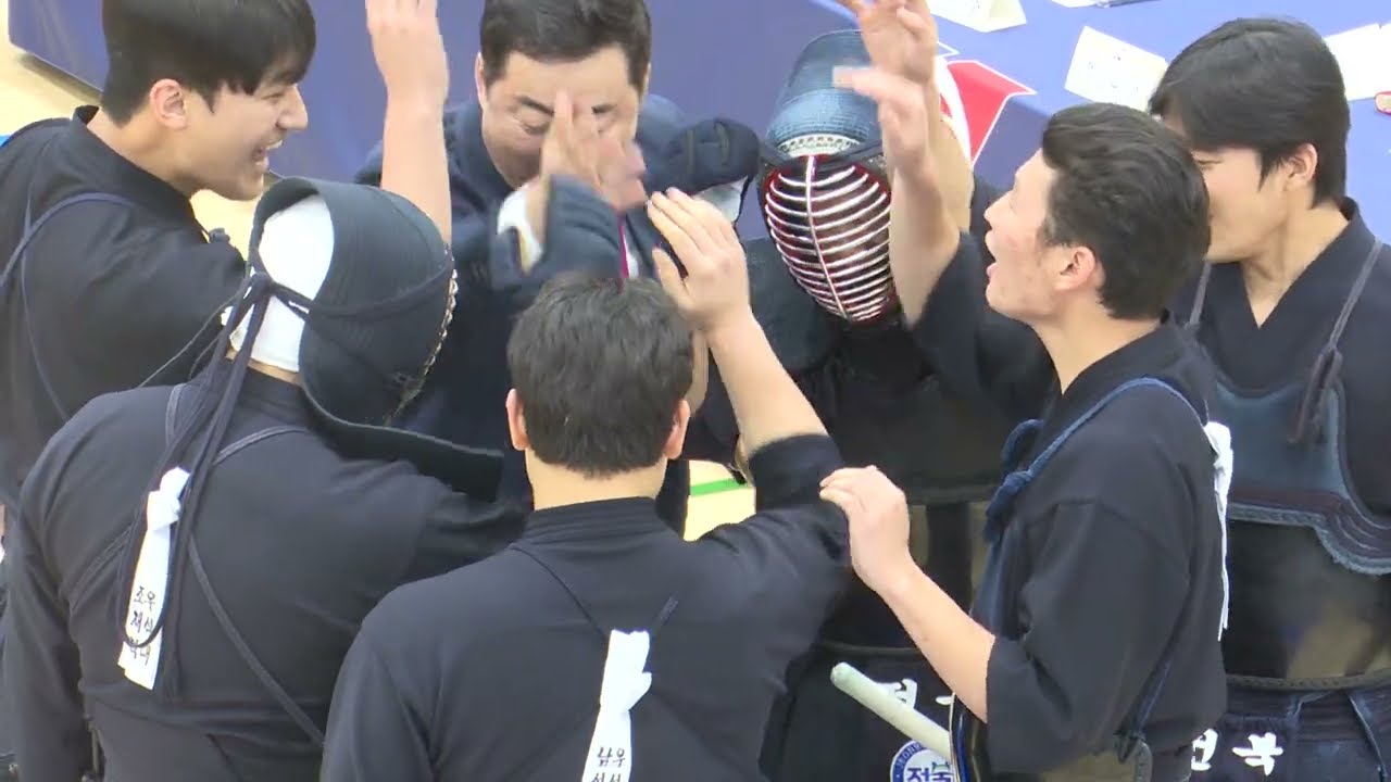 2025 부산전국체전 대학부 검도경기 준결승 전라북도 VS 경상북도