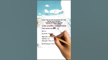 Quy định mới cấp CCCD , đổi mới căn cước công dân, #vnetraffic  #tintuc  #news #shorts