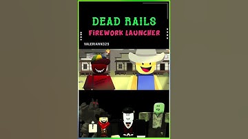 [Dead Rails] 4th Of July Update FIREWORKS Animation #deadrails #roblox #animation