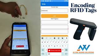 Encoding data easily with AWSHH01 Handheld Scanner
