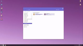 Simple Purple Theme for Windows - Periwinkle