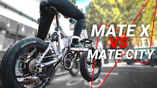 Once you buy this MATE e-bike you will NEVER look back | MATE X vs City Review