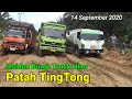 Insiden Dump Truck Hino Patah TingTong