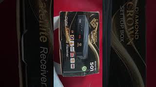 #CROWN SET TOP Box Mp EG2 Box #dd free dish Free # मॉडल नंबर 501