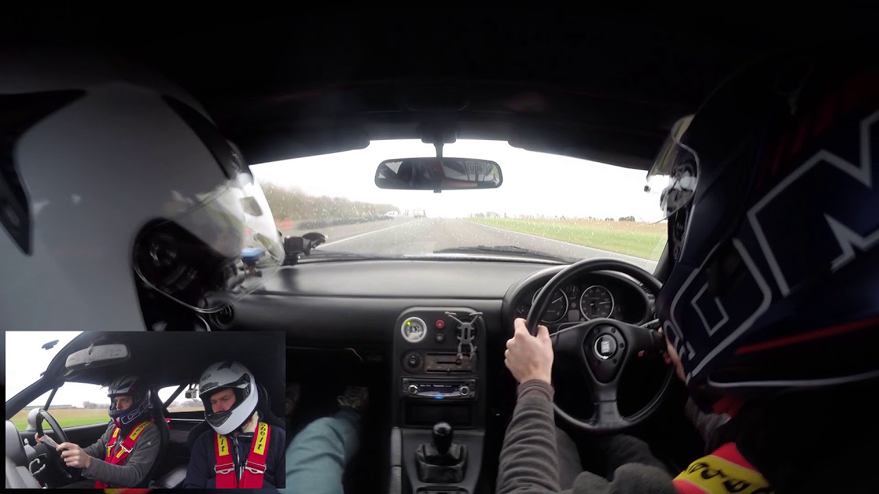 Llandow Circuit Trackday Supercharged Mx5 Crash Video!