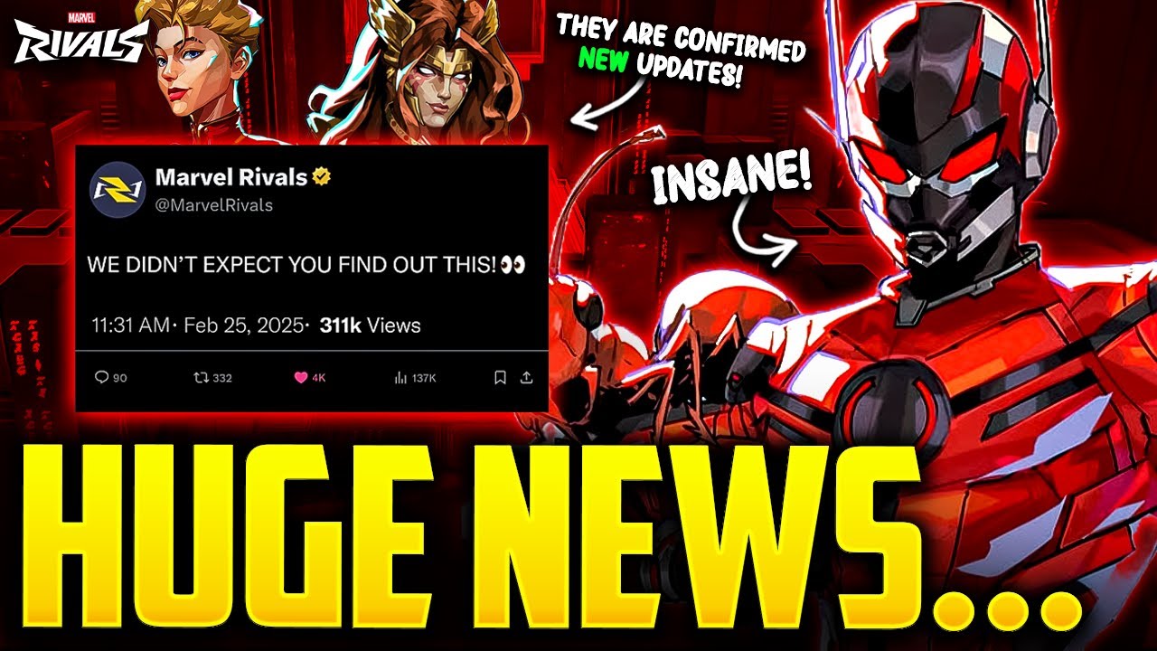 Marvel Rivals News Keeps Getting BIGGER... (Ant-Man, New Heroes, Meta ...
