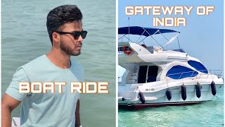 BOAT RIDE. -GATEWAY OF INDIA - MUMBAI  Dream trip first days 01 😊🌏
