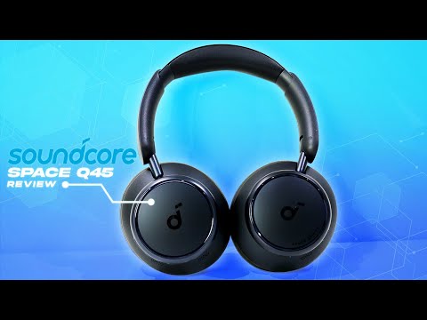 soundcore SPACE Q45 ヘッドホン ブルートゥースヘッドホン Soundcore Space Q45 ブルー A3040031