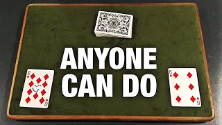 INSANE VISUAL Card Trick Anyone Can Do!