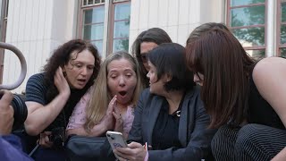 Parents celebrate as California jury finds Meta, YouTube liable at trial | AFP News