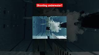 WHAT REALLY HAPPENS IF YOU GET SHOT UNDERWATER? #shorts