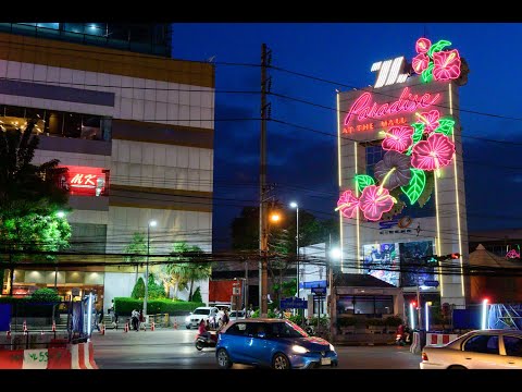 [4K] Walk inside "The Mall Bangkapi" shopping mall, Bangkok