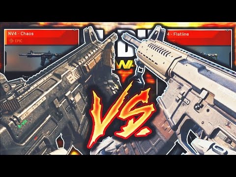 Epic Nv4 Chaos Vs Nv4 Flatline Call Of Duty Infinite Warfare Best Epic Weapons Cod Iw Epic Guns Youtube