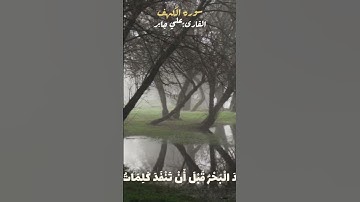 علي جابر سورة الكهف ❤️