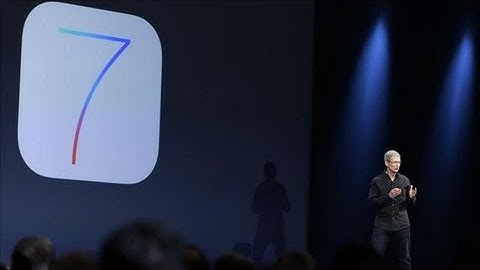 Apple Unveils iOS 7 for Mobile Devices