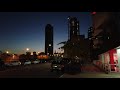 Walking NYC : Downtown Long Island City Waterfront Streets at Night (October 7, 2020) - ASMR