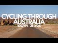 CYCLING TOURING ADVENTRE ACROSS AUSTRALIA solo + unsupported - 4027km in 25 days