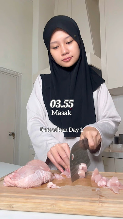 Day 1 Ramadhan❤️ #vlog #minovlog #sahoor #iftar #ramadhan