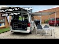 VW California Beach T6.1 - Initial Look at first customer vehicle & VanEssa Camping Module Fitout