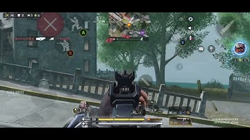 Codm with the backbone controller and gyro