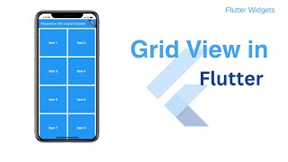Flutter GridView - How to Use Grid  Layout | Flutter Widget Tutorial