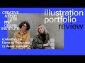 Illustration portfolio review з Анею Іваненко та Женею Полосіною | Projector