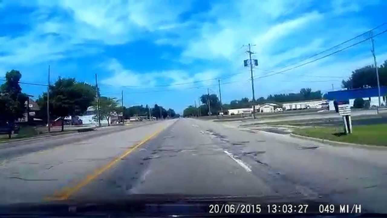 Dashcam Bridgeport Michigan YouTube