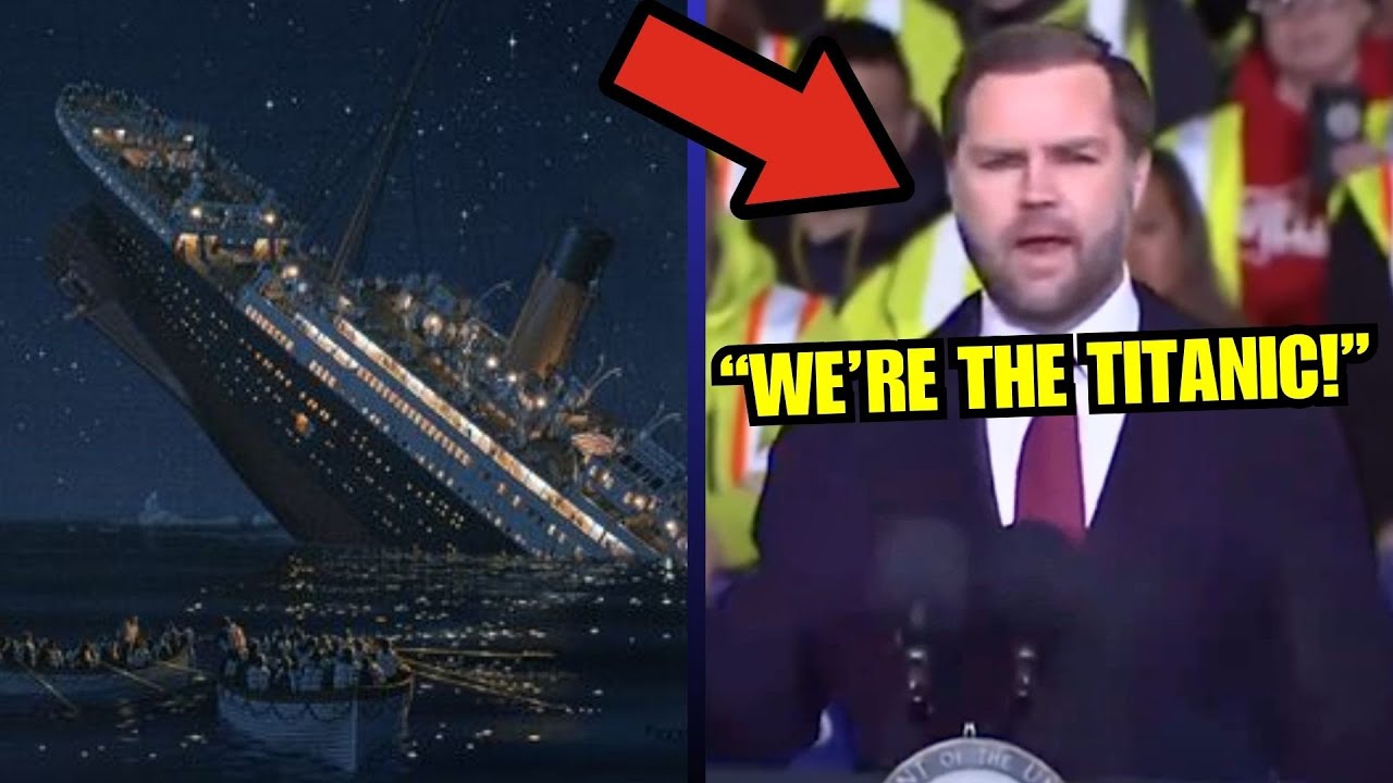Что за бред?! Вэнс сравнивает экономику Трампа с «Титаником».