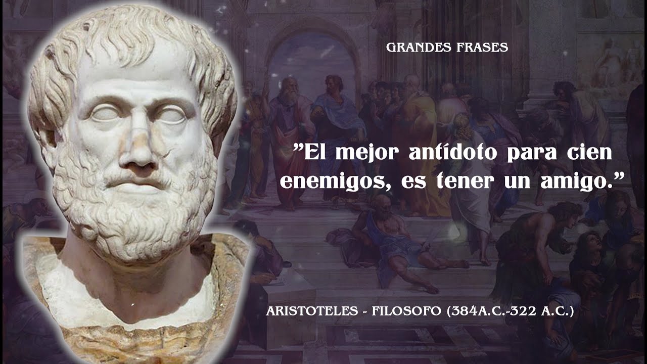 La importancia de la amistad según ARISTÓTELES | Grandes Frases - YouTube