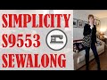 🐎👜 SIMPLICITY S9553 SEWALONG 👜🐎| BUDGETSEW #FRIDAYSEWS