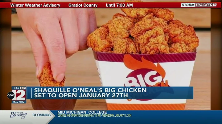 Shaq's Big Chicken restaurant opening in Clio this month