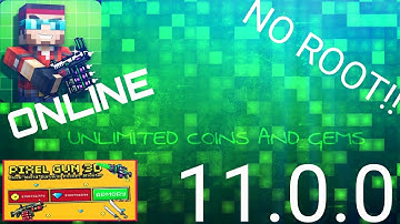 Pixel Gun 3D Hack 11.1.1 Online NO ROOT!!