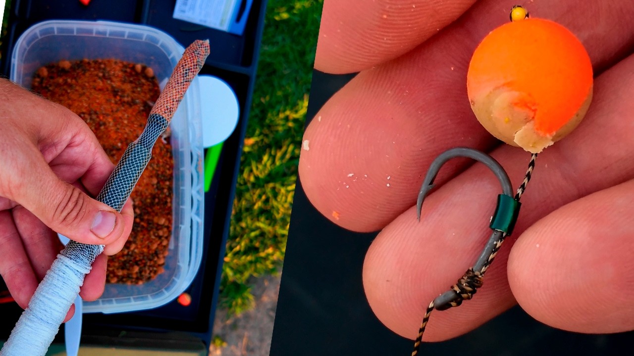 Рыбалка на Карпа на Флэт фидер и Карповые монтажи