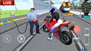 ✅3d driving class simulator bullet train vs motorbike - bike driving game - android gameplay