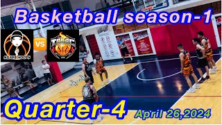 Quarter-4 tccrc vs silent hoops basketball season-1 april 26,2024