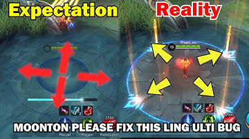 DEAR MOBILE LEGENDS, PLEASE FIX THIS BUG ON ULTI LING.