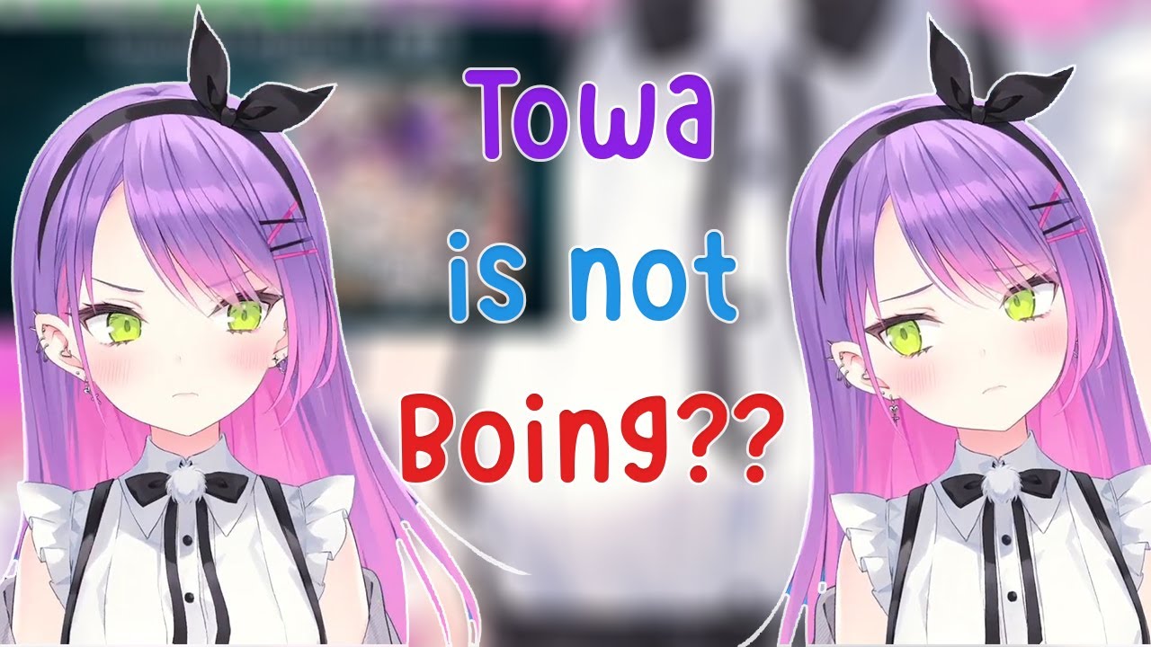 Towa Prove About Her CHEST..... is she Boing or Not??