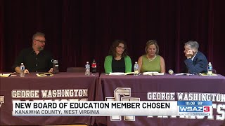 New Board of Education member chosen in Kanawha County
