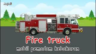 Kendaraan/Transportasi Darat dalam Bahasa Inggris (Land Transportations/Vehicles Name)