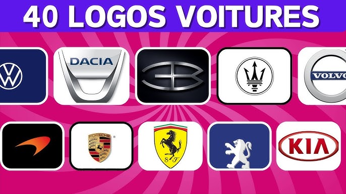 Devine la MARQUE à partir du LOGO 🚗