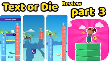 Text or Die Game All Levels part 3 Gameplay Walkthrough Game Review (iOS-Android)