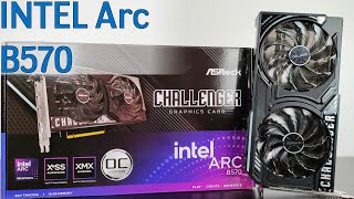 Intel Arc B570 - AsRock Challenger - Review und Benchmark - Grafikkarten/GPU Test