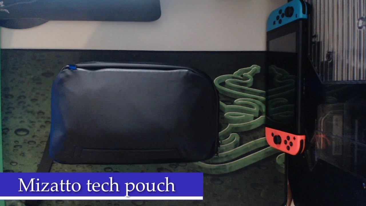 MIZATTO Tech Pouch review YouTube