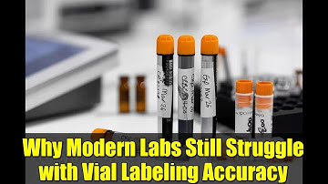 Why Modern Labs Still Struggle with Vial Labeling Accuracy