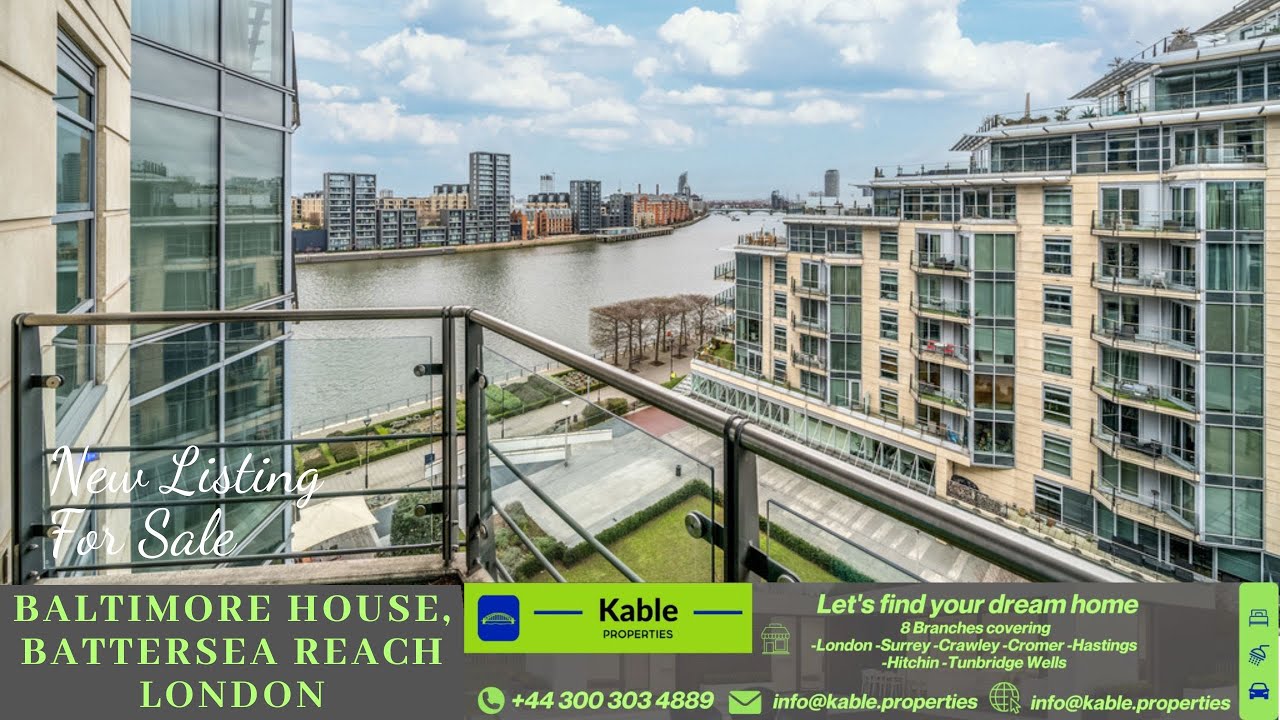 For Sale London Property Baltimore House, Battersea Reach YouTube