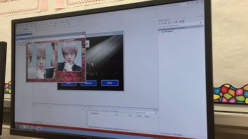 BTS picture puzzle game on Visual Basics