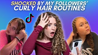 Reacting to My Followers Curly Hair Routines: Barbie Coach My Curls! screenshot 1