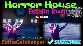 Horror House Escape Room Fortnite Game By 2XVOID You Have Been Locked In A Basement ..Escape! screenshot 2